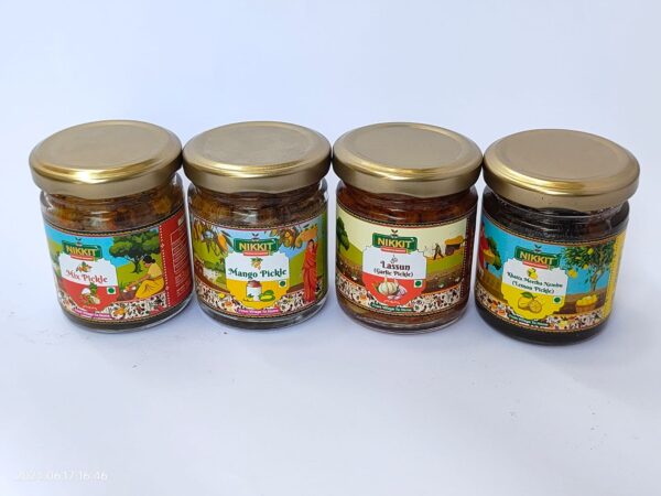Chutney Trial Packs -Choose Any 3 @ Rs 125 each - Tangy Mango | Refreshing Lemon | Aromatic Garlic | Imli | Pineapple