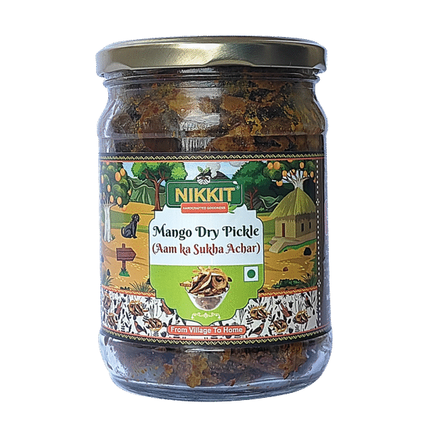 Mango Pickle - Dry (Without Oil|) Tangy, Spicy & Sour Aam Ka Sukha Achar